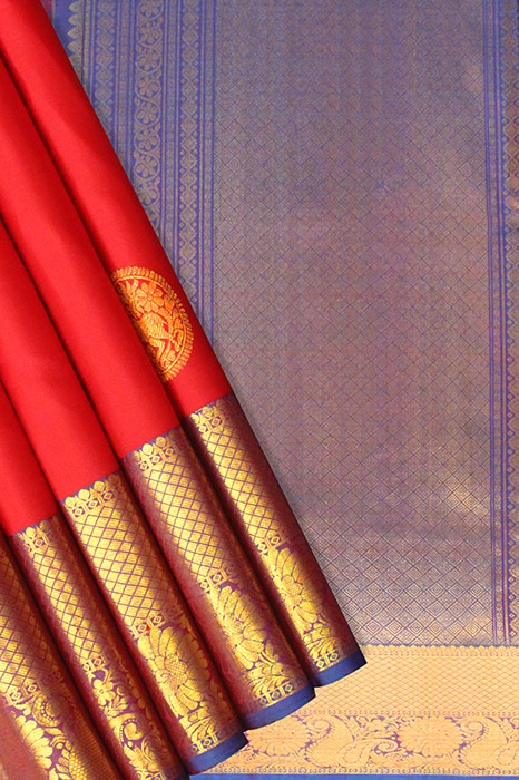Dharmavaram Pure Silk Handloom Saree