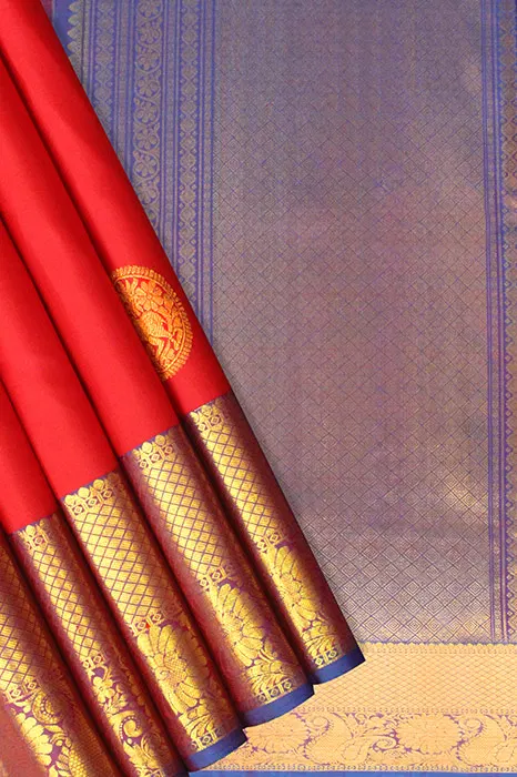 Dharmavaram Pure Silk Handloom Saree