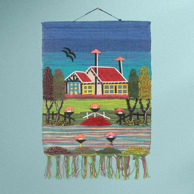 River House Ghazipur Jute Handmade Wall Hanging (20*24) Inches