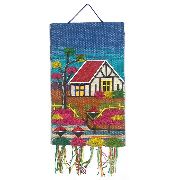 River House Ghazipur Jute Handmade Wall Hanging (12*21) Inches