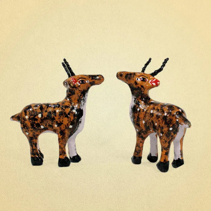Kinhal Toys- Deer Standing- 6 Inches (Pair)