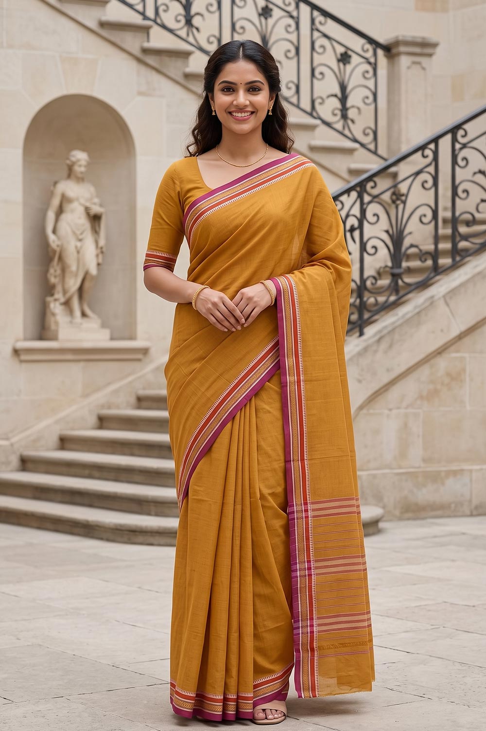 Narayanpet Handloom Cotton Saree