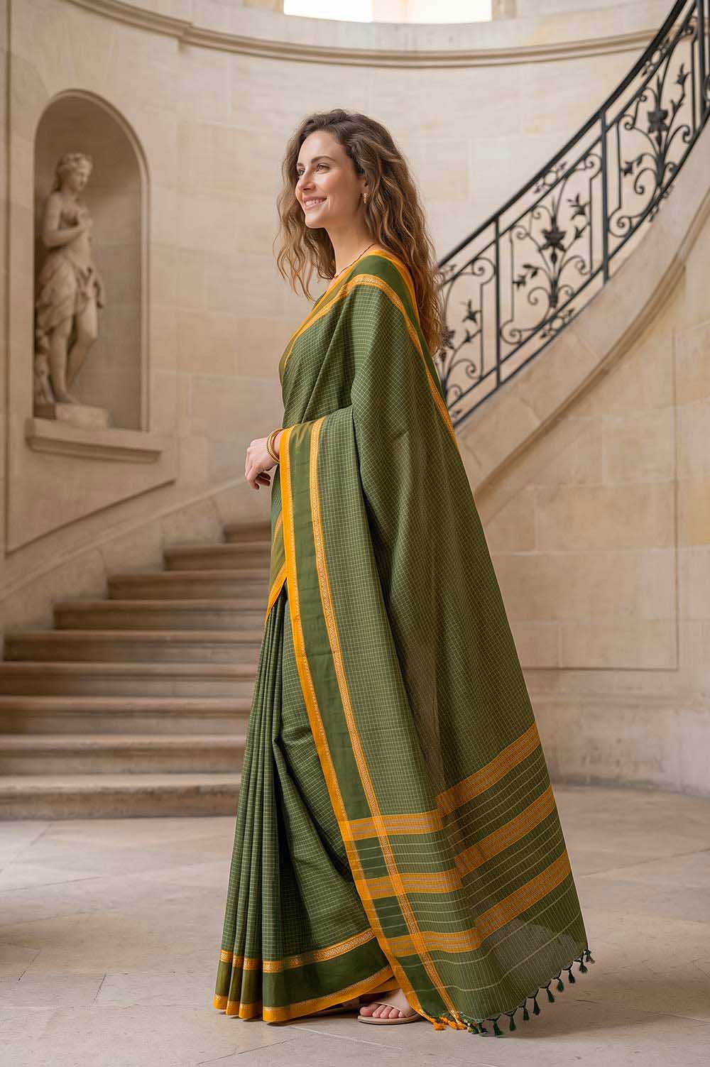Narayanpet Handloom Cotton Saree