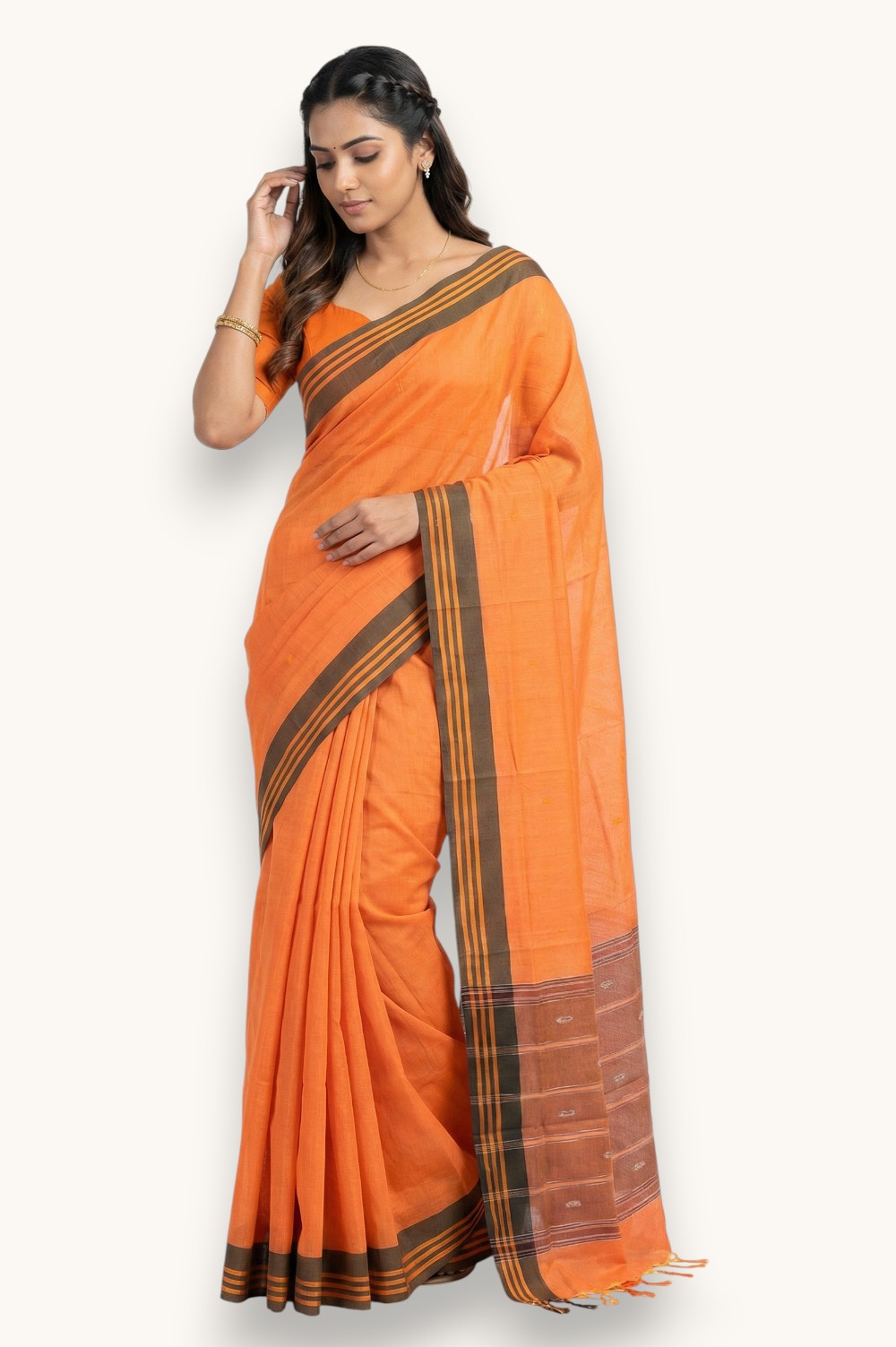Udupi Handloom Cotton Saree