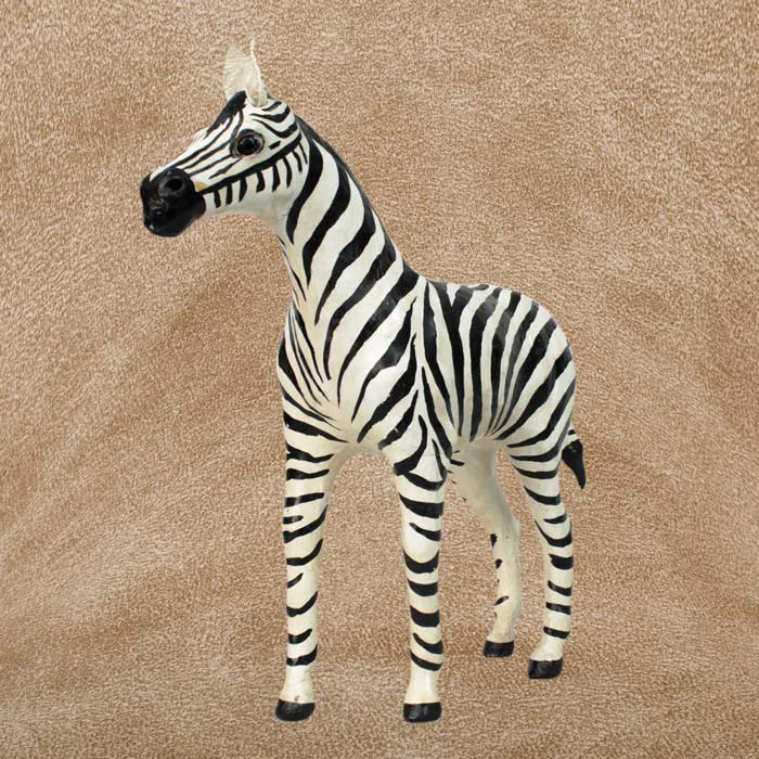 Indore Leather Toys Zebra (12 Inch) - Single