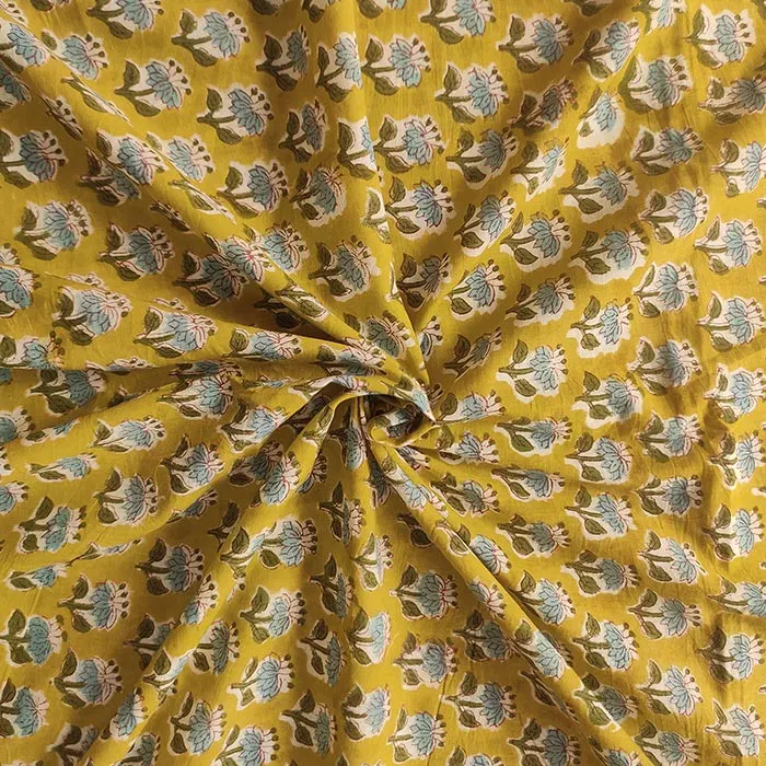 Sanganeri HandBlock Print Running Material (In Mtr)