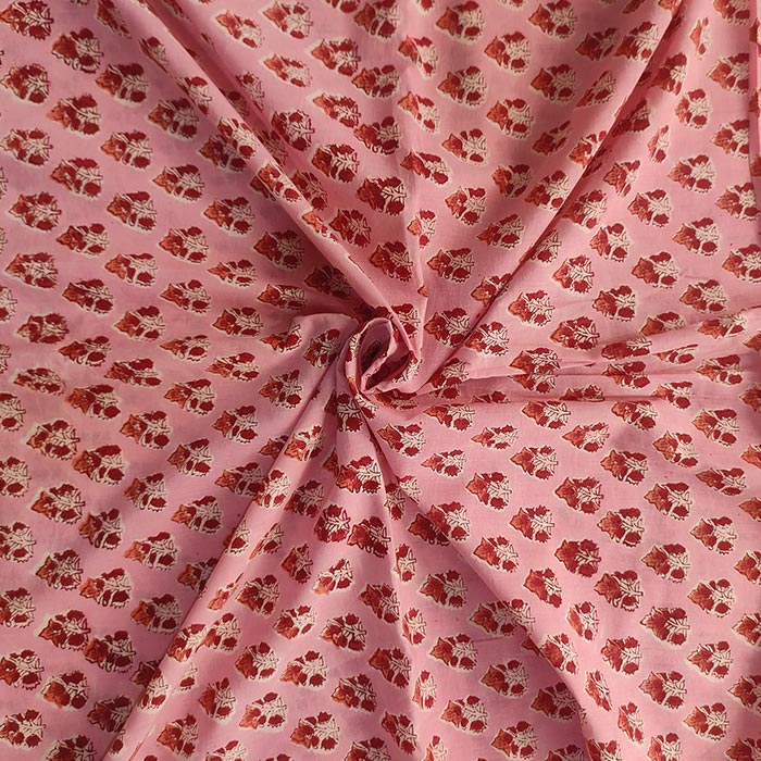 Sanganeri HandBlock Print Running Material (In Mtr)