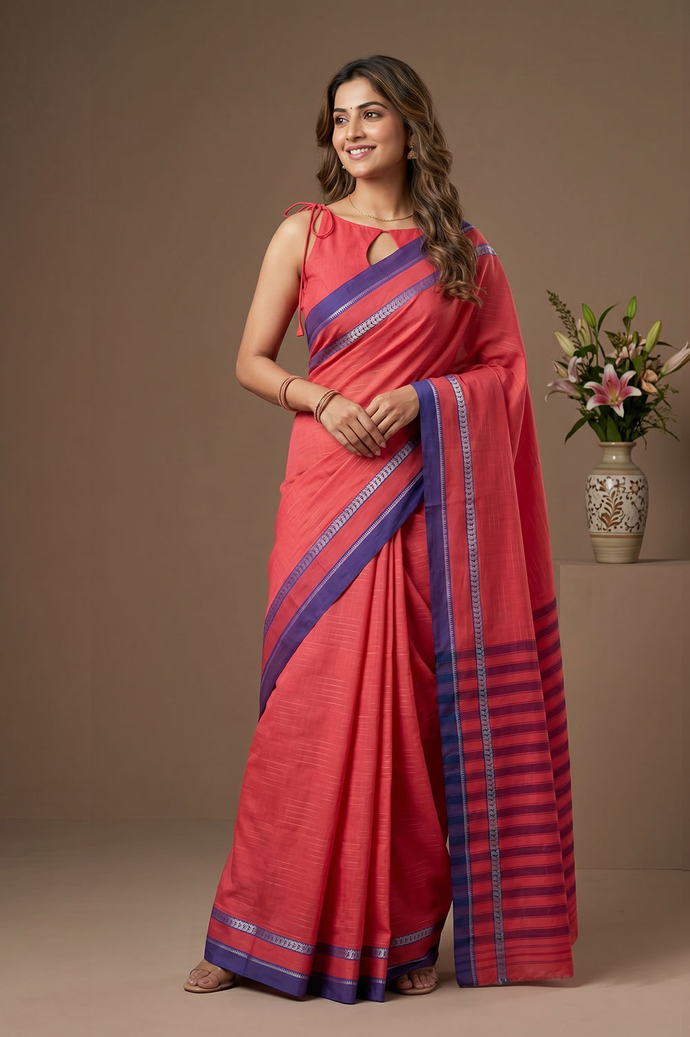 Narayanpet Handloom Cotton Saree