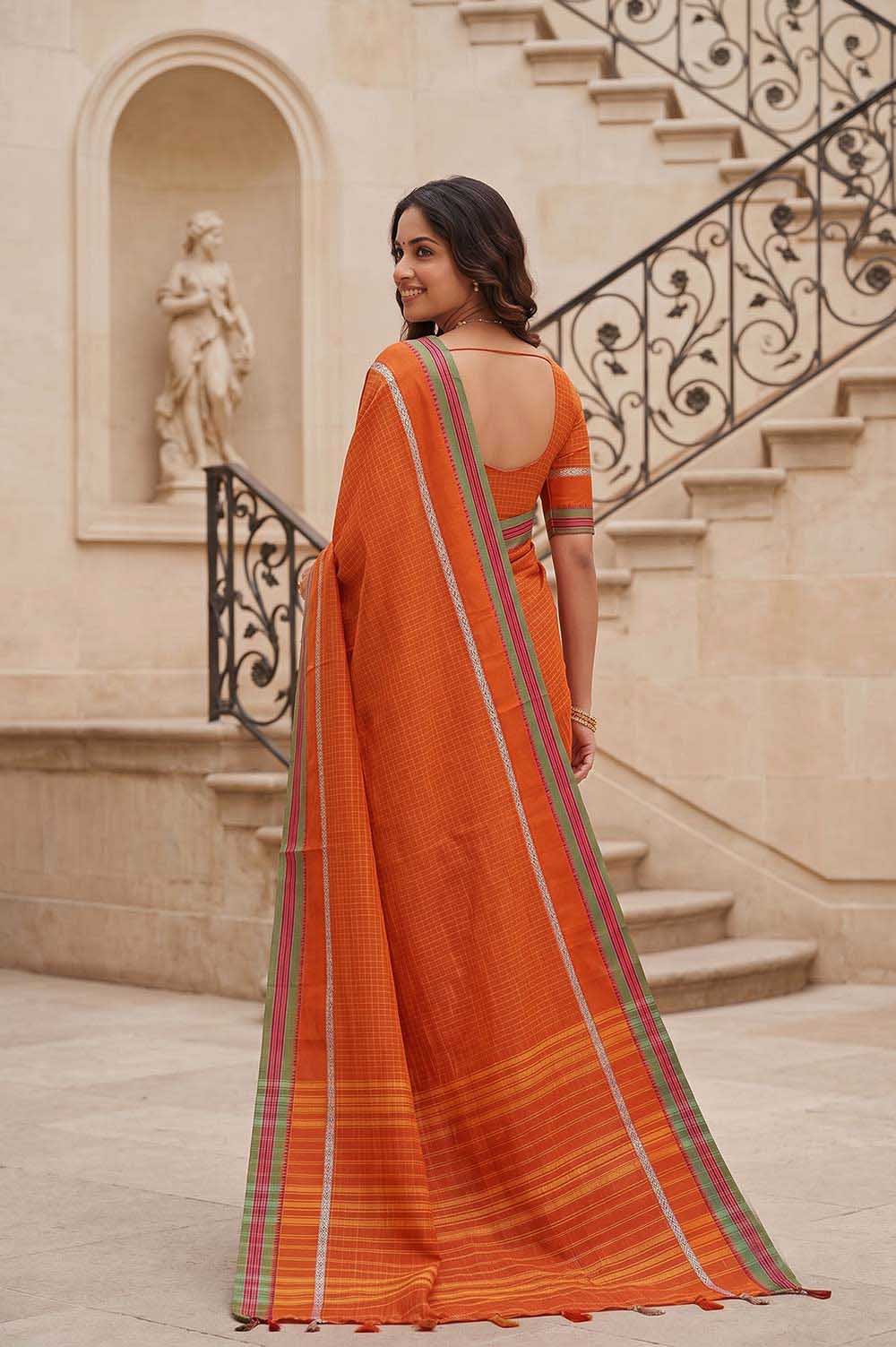 Narayanpet Handloom Cotton Saree