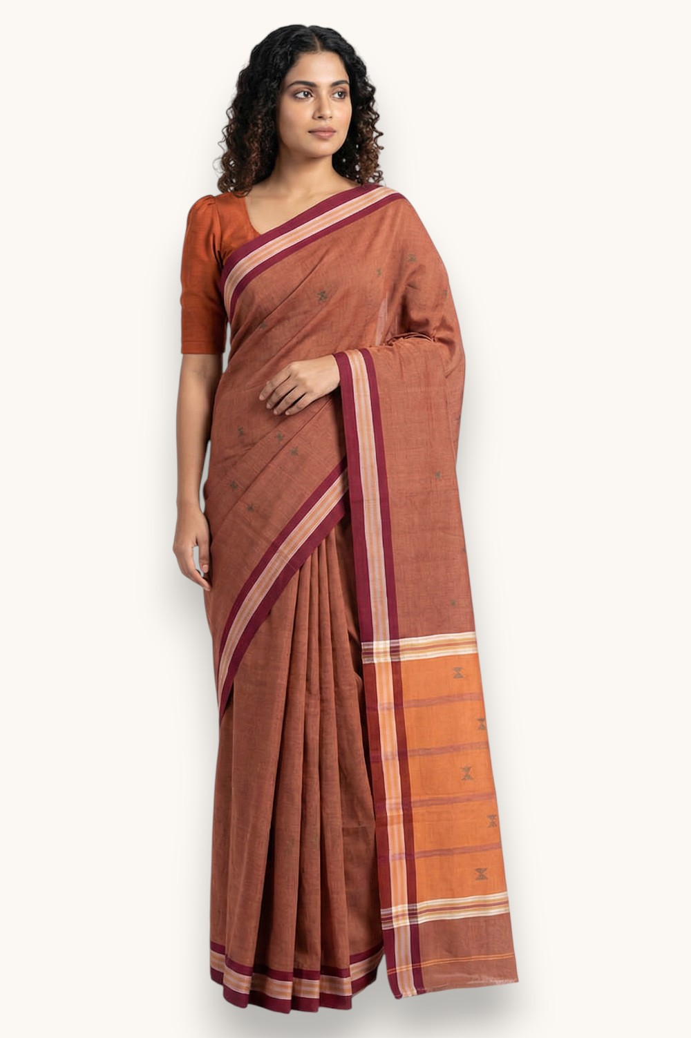 Udupi Handloom Cotton Saree