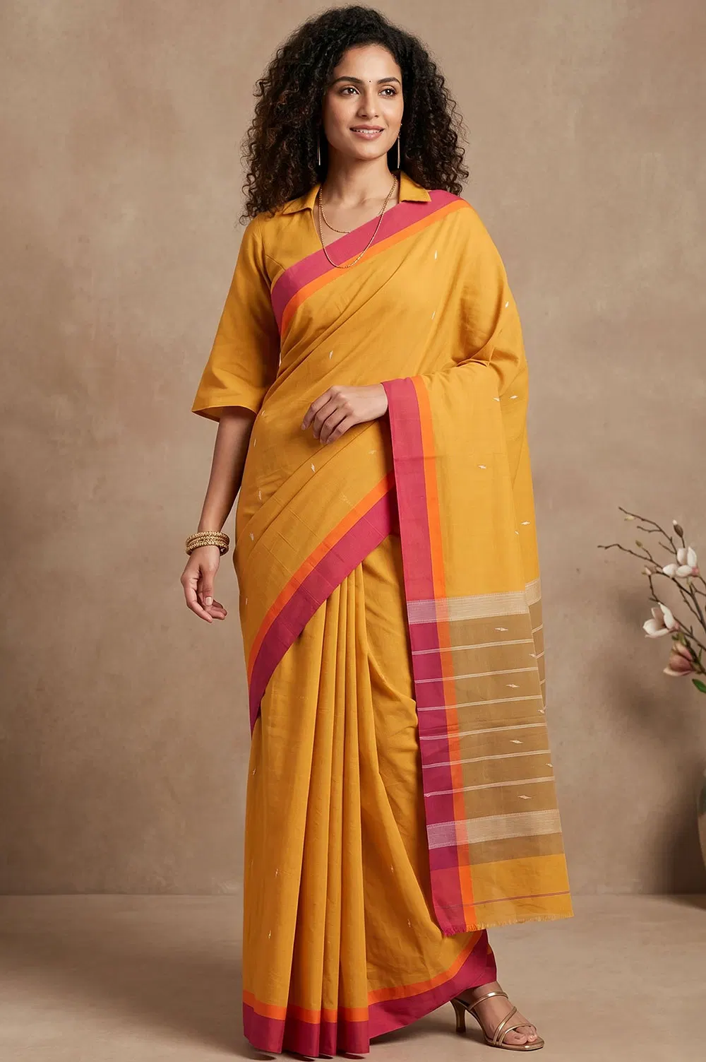 Udupi Handloom Cotton Saree