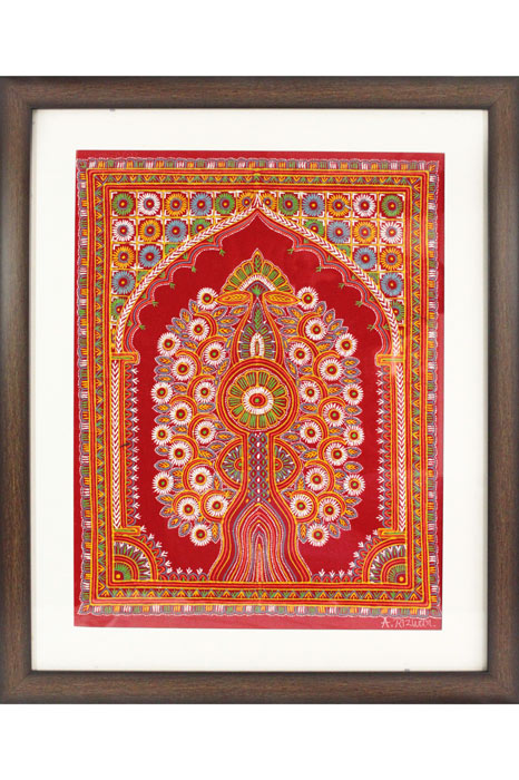 Kutch Rogan Art (18x22) Inches