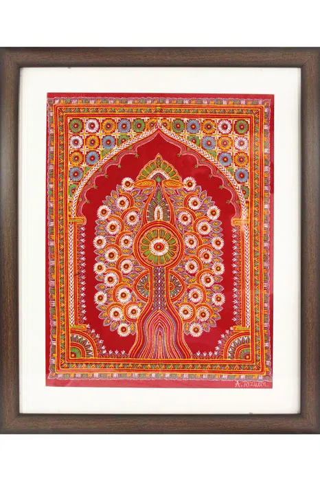 Kutch Rogan Art (18x22) Inches