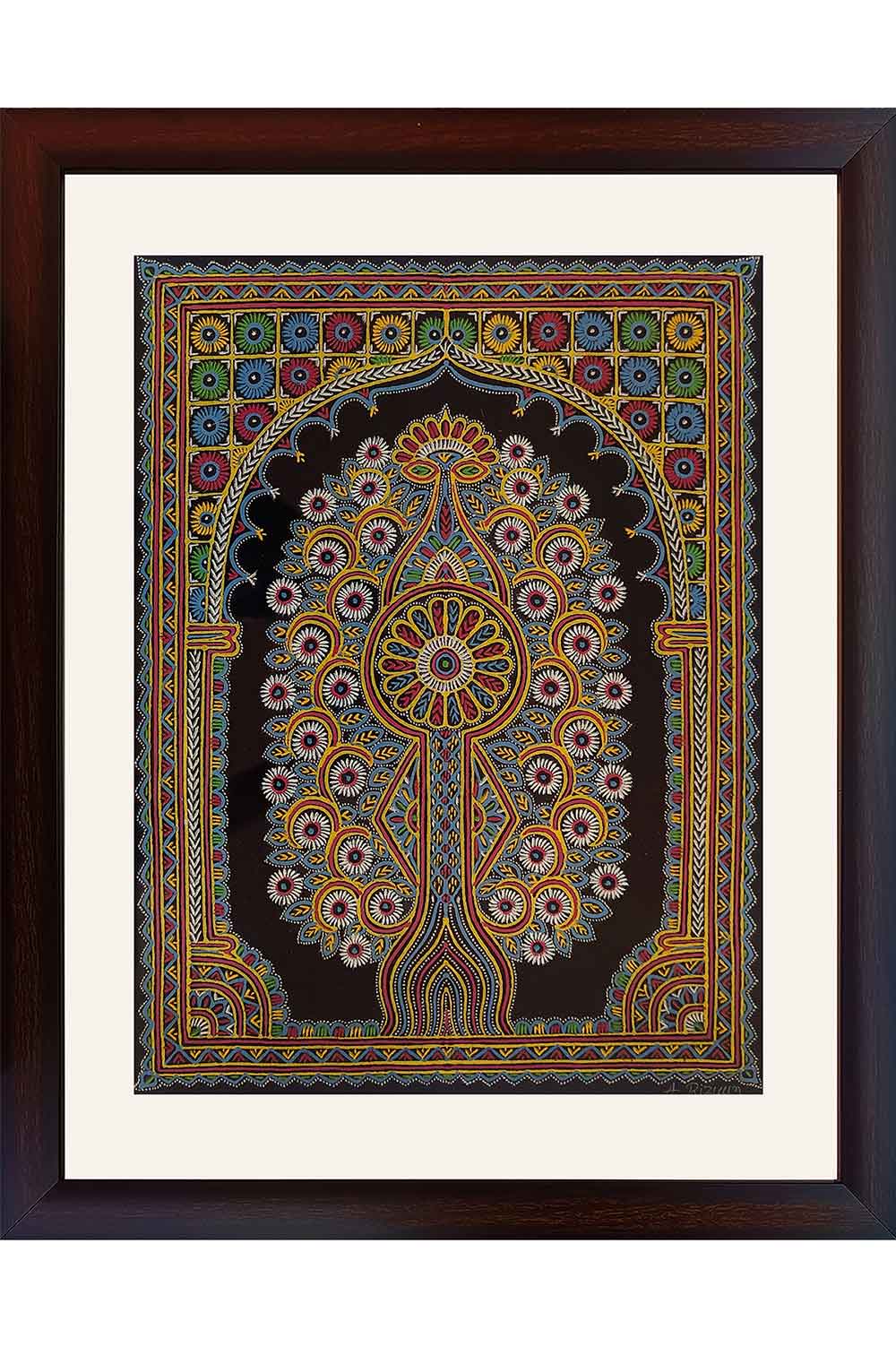 Kutch Rogan Art (18x22) Inches