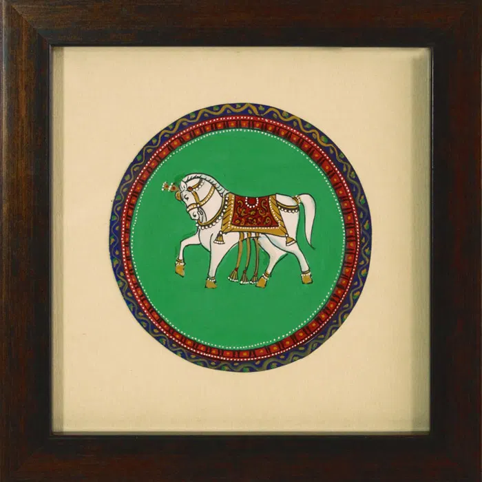 Ashva Mysore Ganjifa Cards (7.5x7.5) Inches