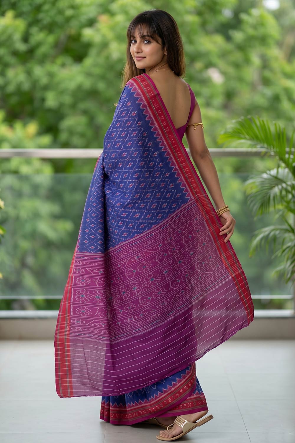 Orissa Ikat Deha Banda Cotton Saree