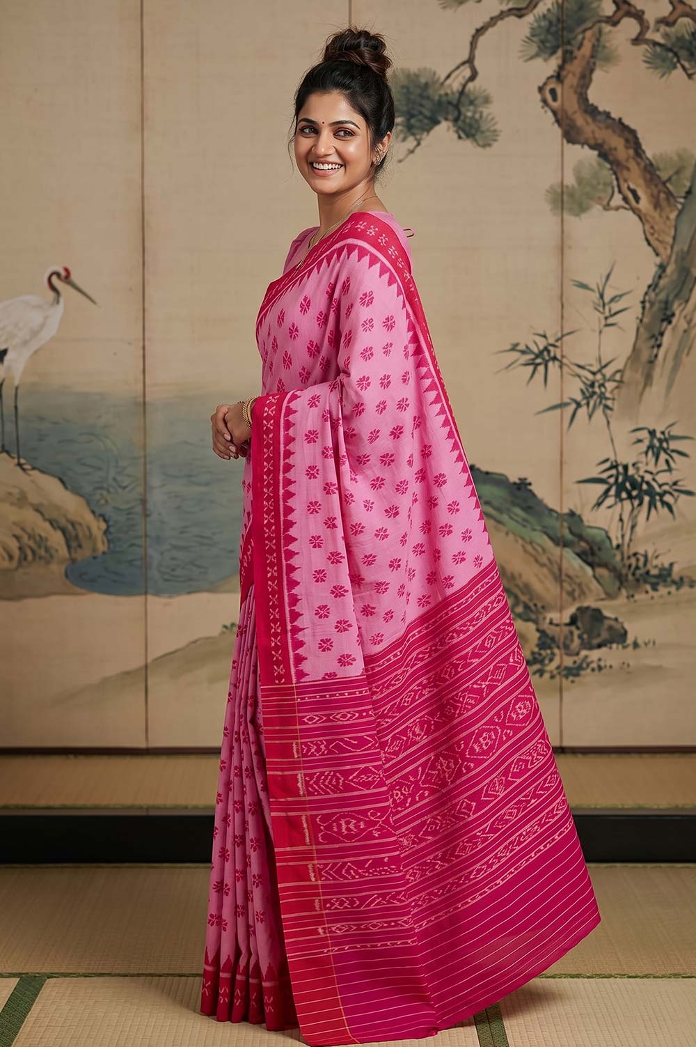 Orissa Ikat Deha Banda Cotton Saree