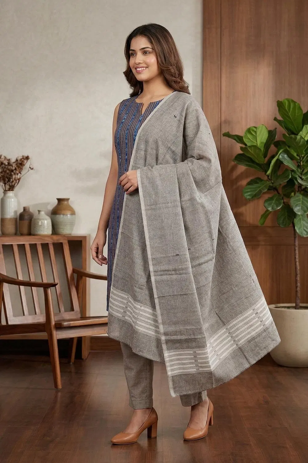Orissa Ikat Salwar Suit Set (3pcs)