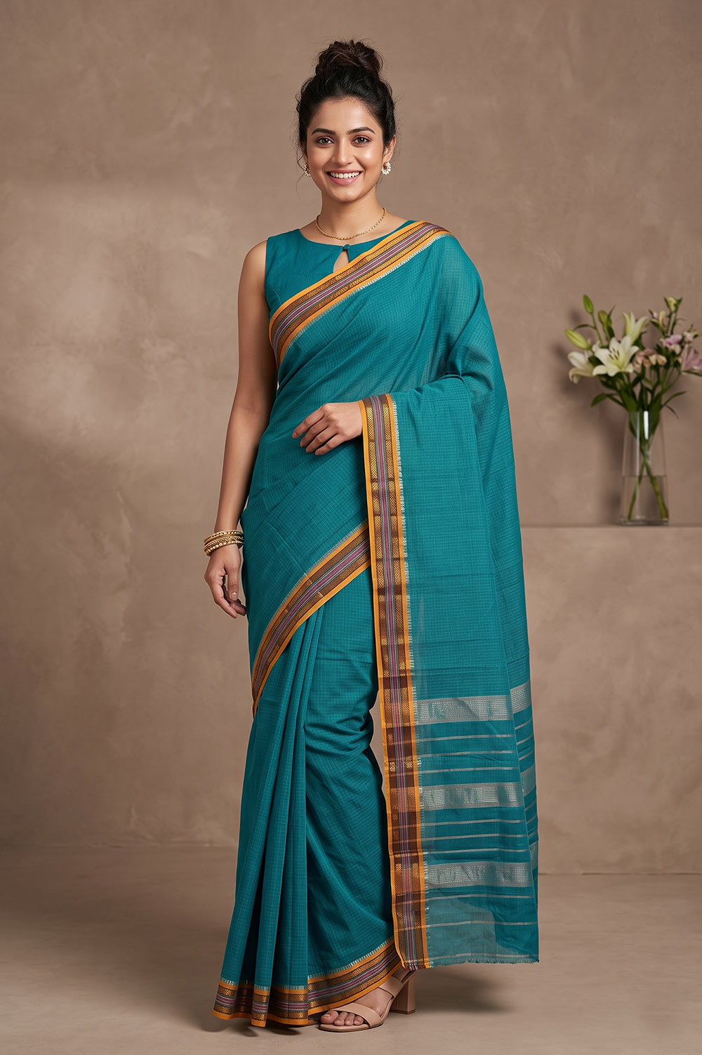 Narayanpet Handloom Cotton Saree
