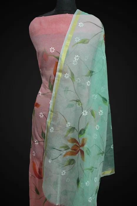 Kota Hand Painted Salwar Suit Set (3pcs)