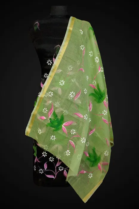 Kota Hand Painted Salwar Suit Set (3pcs)