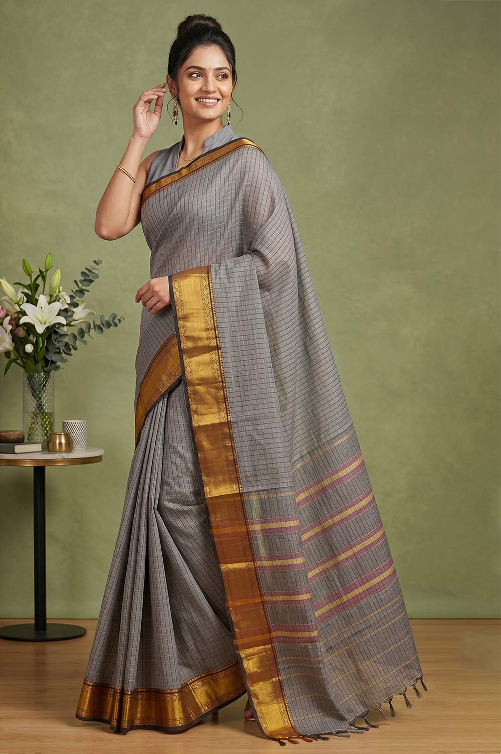 Narayanpet Handloom Cotton Saree