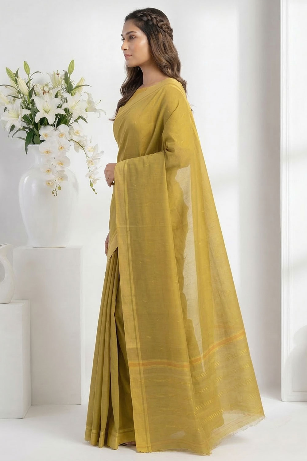 Udupi Handloom Cotton Saree