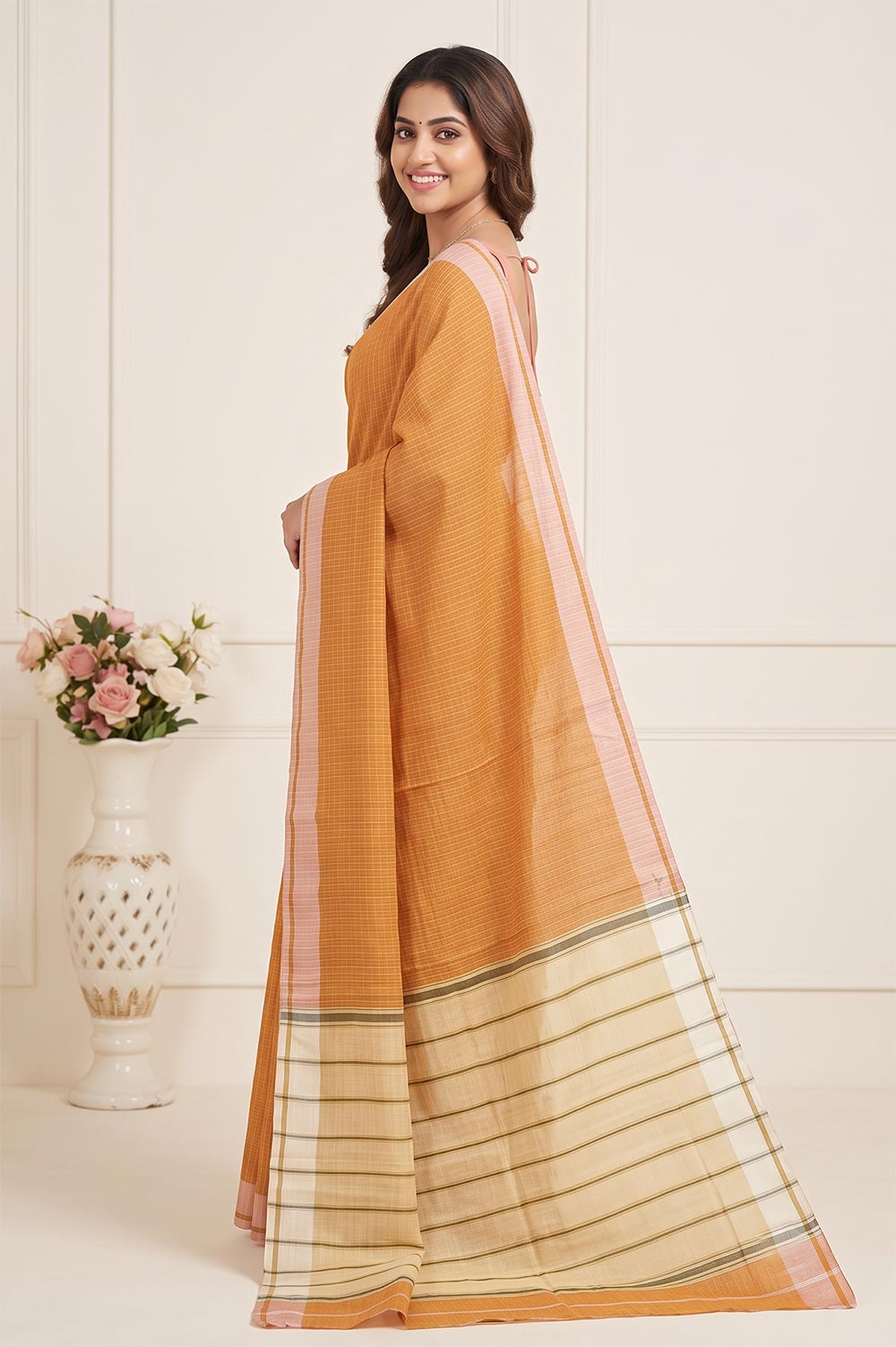 Udupi Handloom Cotton Saree
