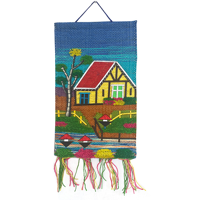 River House Ghazipur Jute Handmade Wall Hanging (12*21) Inches