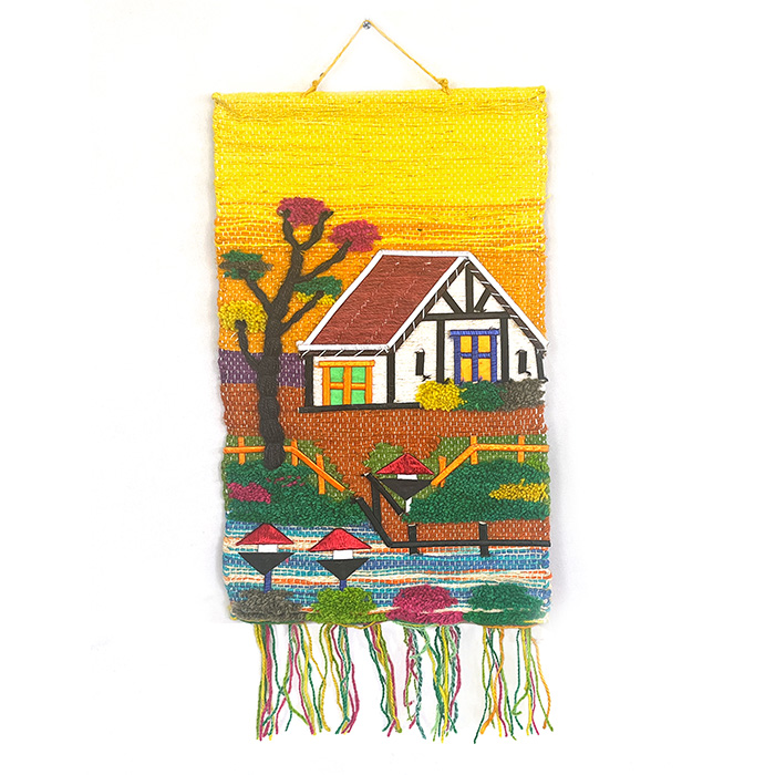 River House Ghazipur Jute Handmade Wall Hanging (12*21) Inches