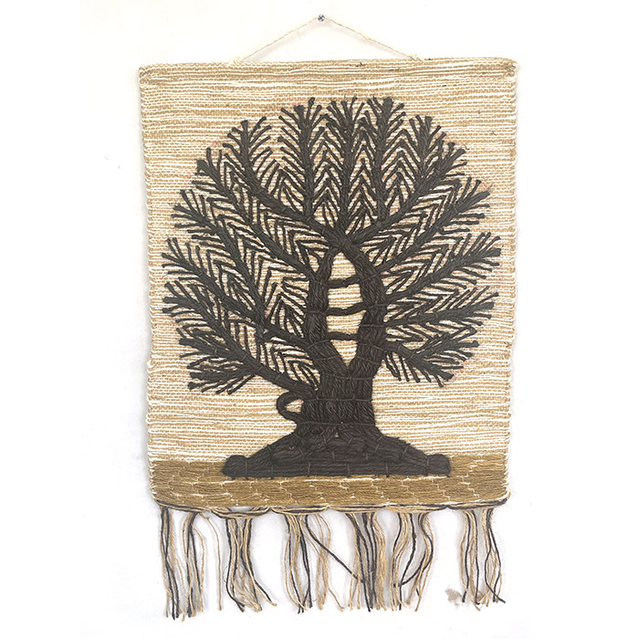 Banyan Tree Ghazipur Jute Handmade Wall Hanging (30*26) Inches