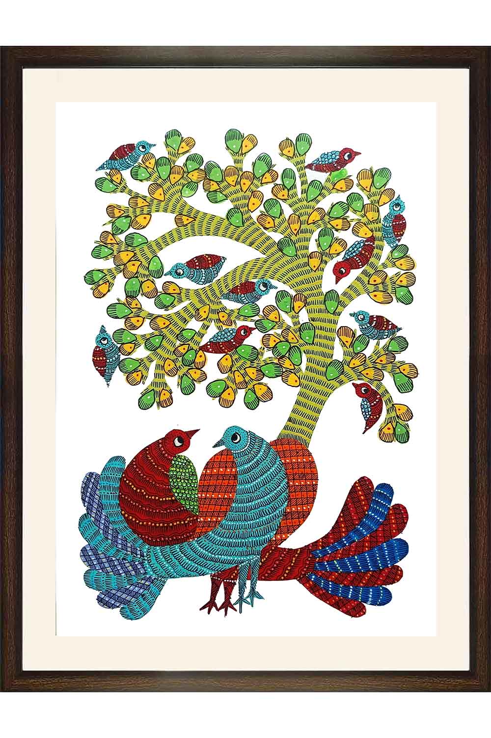Gond Art (15x20) Inches