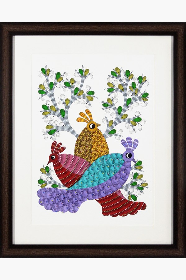 Gond Art (15x20) Inches