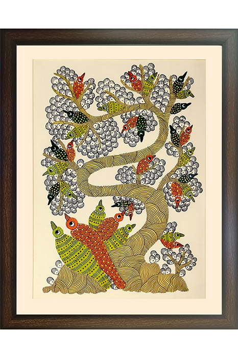 Gond Art (15x20) Inches