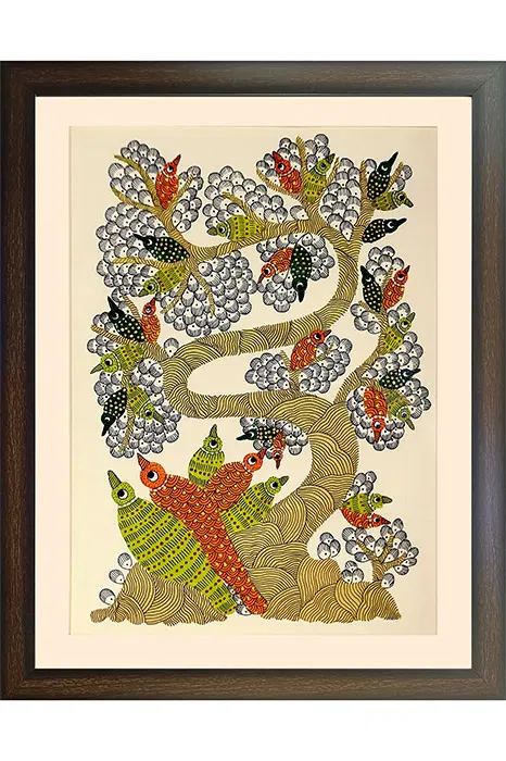 Gond Art (15x20) Inches