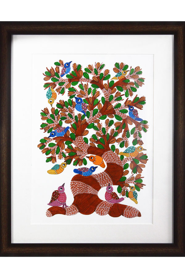Gond Art (15x20) Inches