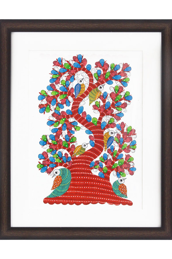 Gond Art (15x20) Inches