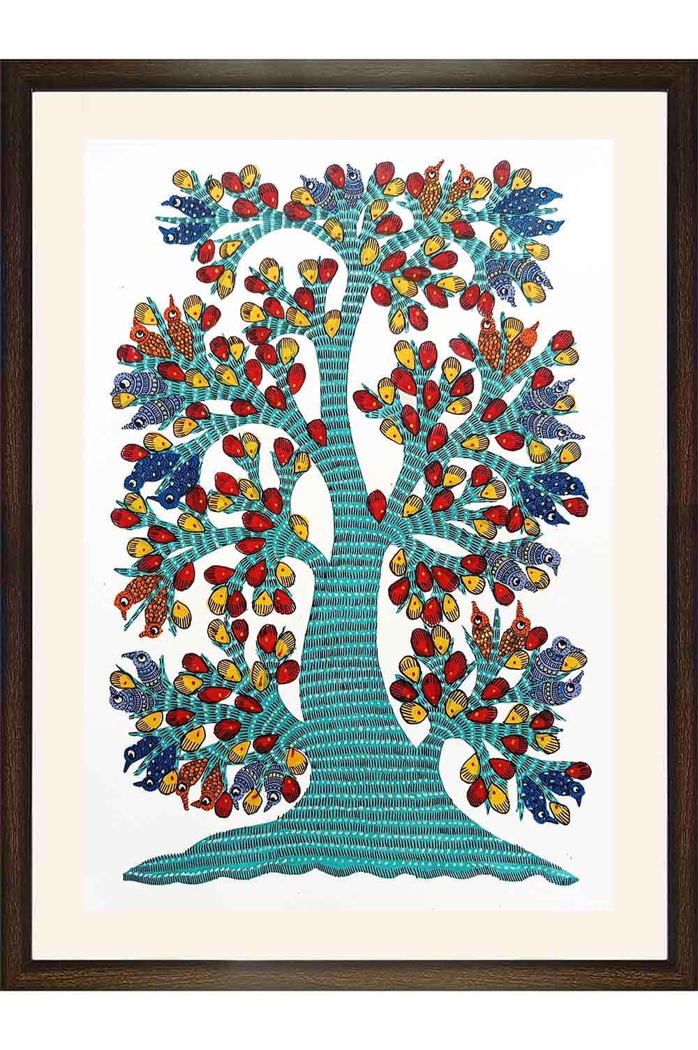 Gond Art (15x20) Inches