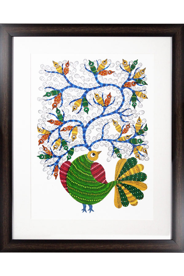 Gond Art (15x20) Inches