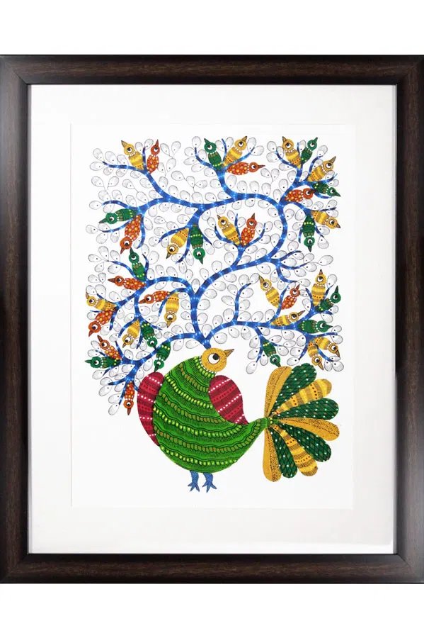 Gond Art (15x20) Inches