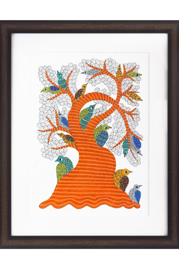Gond Art (15x20) Inches