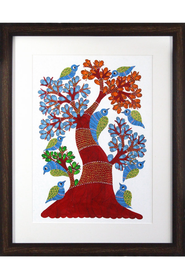 Gond Art (15x20) Inches