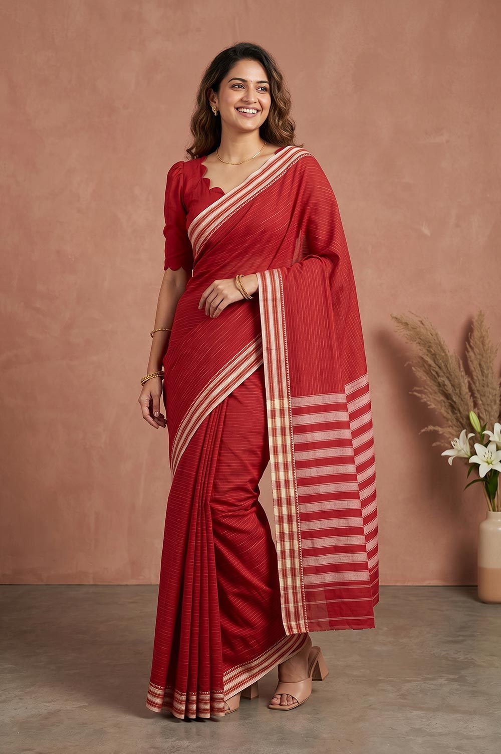 Narayanpet Handloom Cotton Saree