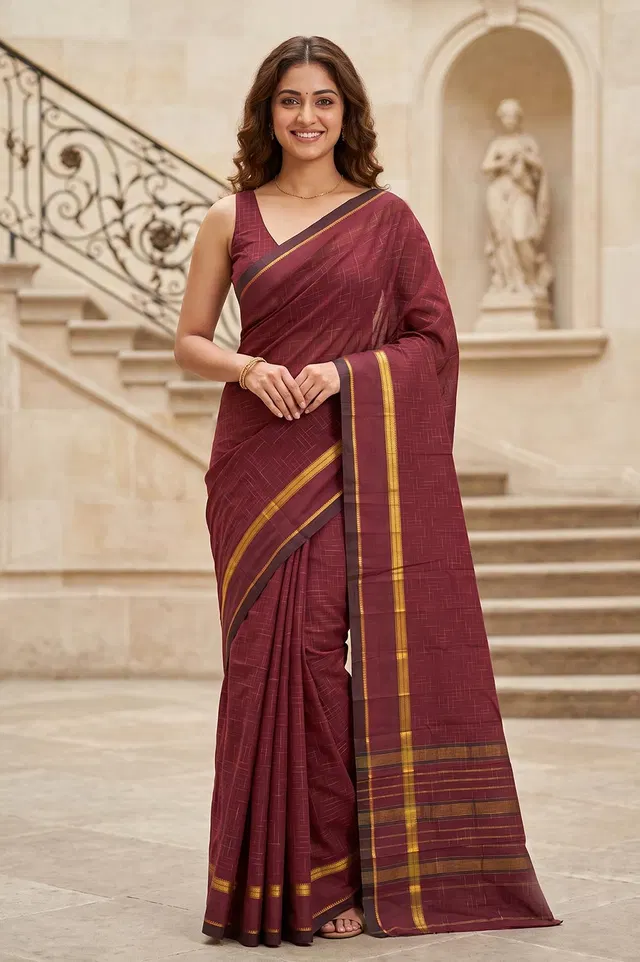 Narayanpet Handloom Cotton Saree