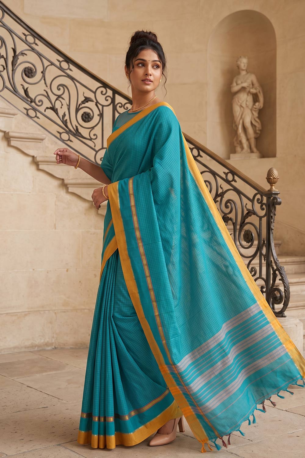Narayanpet Handloom Cotton Saree
