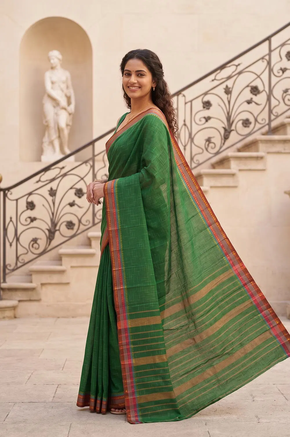 Narayanpet Handloom Cotton Saree