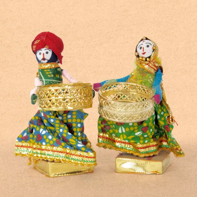 Rajasthan Khatputli Puppet - Raja Rani