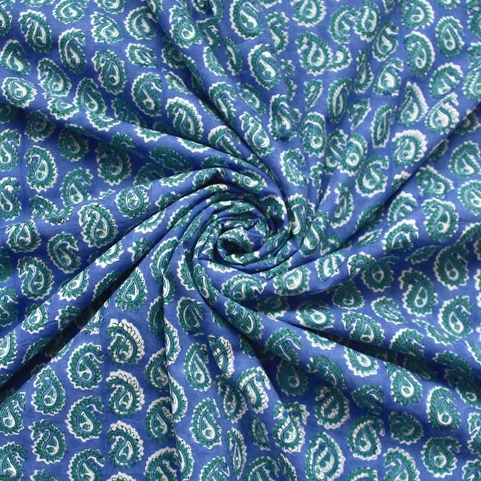 Sanganeri HandBlock Print Running Material (In Mtr)