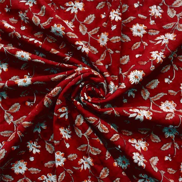 Sanganeri HandBlock Print Running Material (In Mtr)