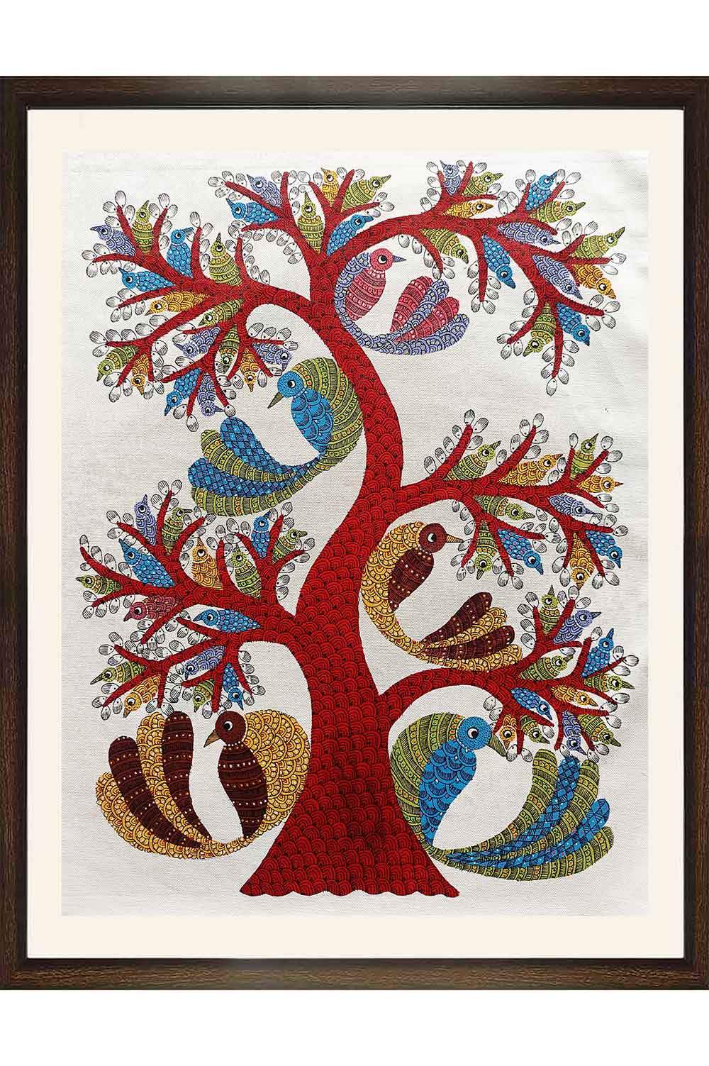 Gond Art (22x27) Inches